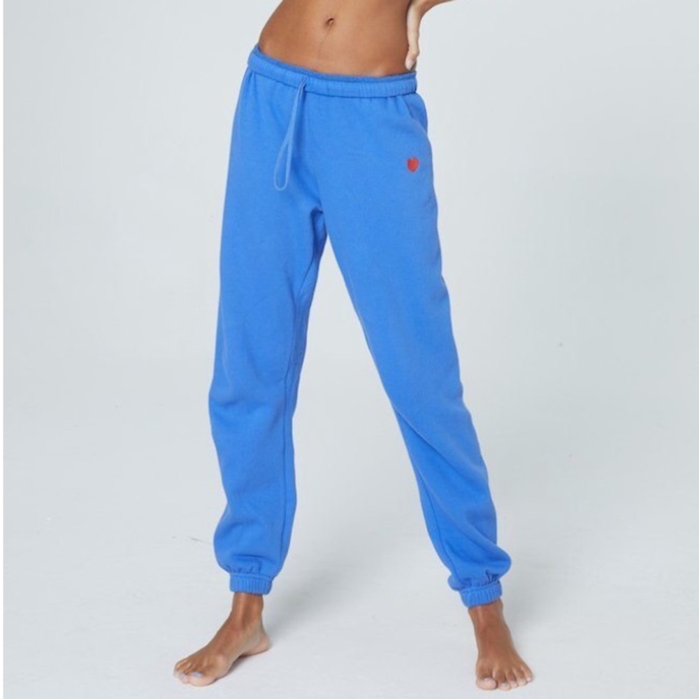 Spiritual Gangster Sweatpants with Heart-XS